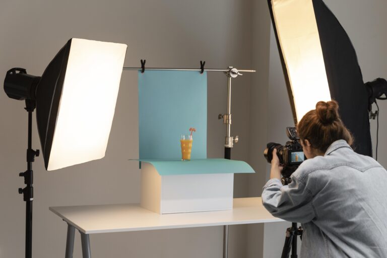 young-female-product-photographer-in-studio